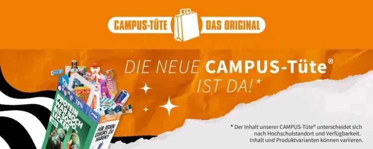 Campus-Tüte kostenlos Wintersemester 2025