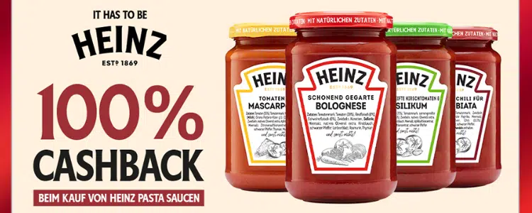 HEINZ Tomatensauce gratis testen