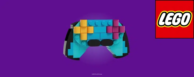 In LEGO®-Stores LEGO® Gaming-Controller bauen und behalten