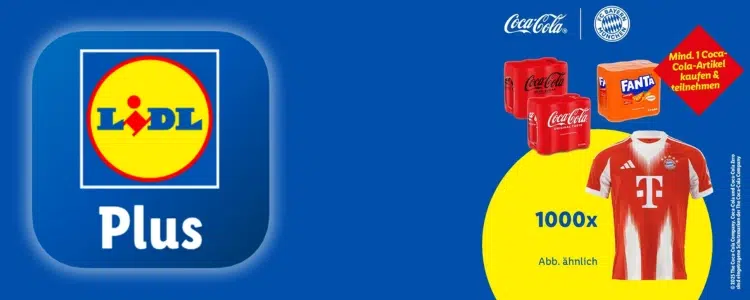 Lidl Plus Gewinnspiel Coca-Cola