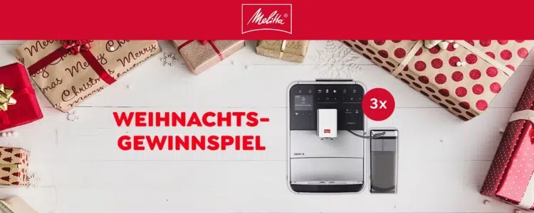 Melitta Gewinnspiel Weihnachten 2025