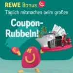 REWE Bonus Coupon-Rubbeln