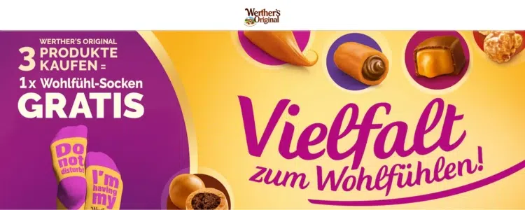Werther's Original Socken Promo