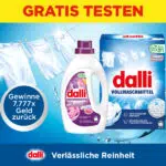 Waschmittel von dalli gratis testen