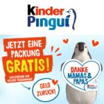 GEld-zurück-Aktion für kinder Pingui