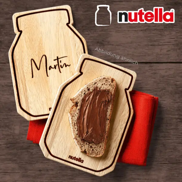Gratis nutella Frühstücksbrettchen sichern