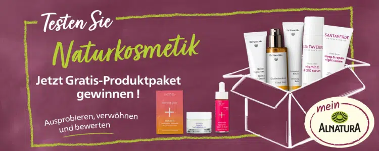 Naturkosmetik-Paket bei Alnatura gewinnen