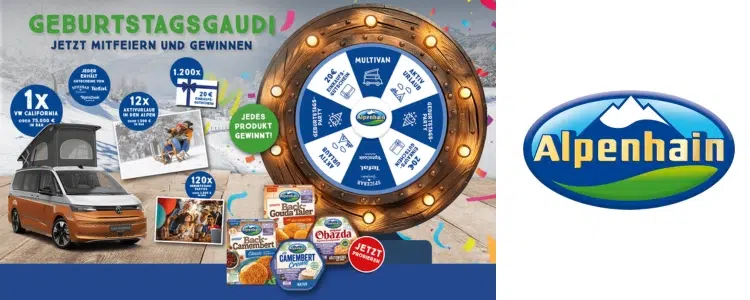 Alpenhain Gewinnspiel Geburtstagsgaudi