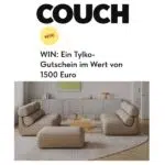 COUCH Gewinnspiel Tylko-Gutschein