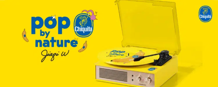 Chiquita Gewinnspiel; Plattenspieler