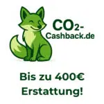 CO2 Cashback ; grüner Fuchs