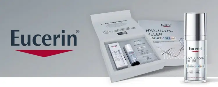Eucerin-Gewinnspiel PR-Box Hyaluron-Filler Epigenetic Serum