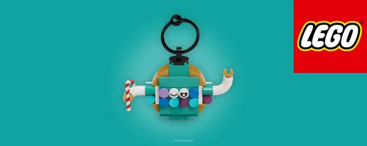 In LEGO®-Stores LEGO® Weihnachtsbaumkugel bauen und behalten