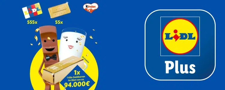 Lidl Ferrero-Gewinnspiel Lidl Plus