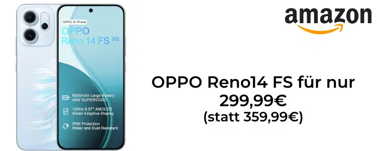 OPPO Reno Reno14 FS zum Bestpreis