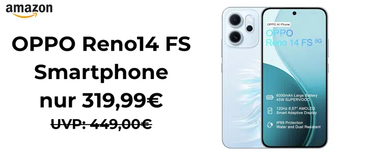 Oppo Smartphone zum Prime Day-Preis 