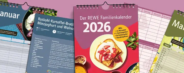 Familienkalender von REWE