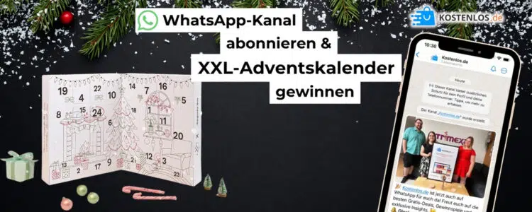 XXL-Adventskalender bei WhatsApp gewinnen