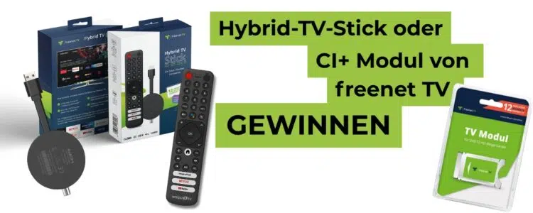 Produkte von freenet TV gewinnen