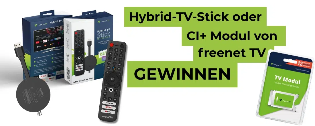 Produkte von freenet TV gewinnen