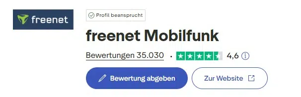 freenet bei trustpilot 