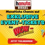 hanuta Riegel-Gewinnspiel WOW-Erlebnisse