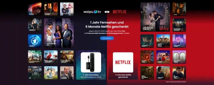waipu.tv Netflix Februar 2026