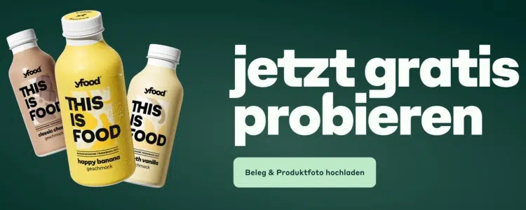 yfood gratis testen