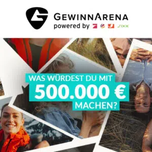 500.000€ bei GewinnArena abstauben