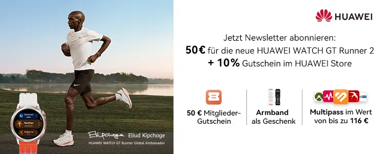 50€ Gutschein für Huawei