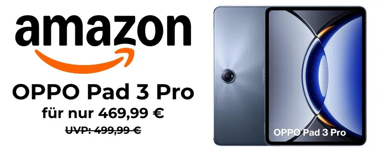 Amazon Angebot OPPO Pad 3 Pro Tablet Black Week
