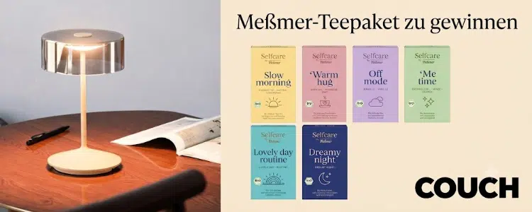 Teepaket von Meßmer + Leuchte gewinnen