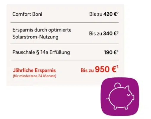 E.ON Home Ersparnisse