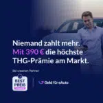 Geld für eAuto; THG-Prämie