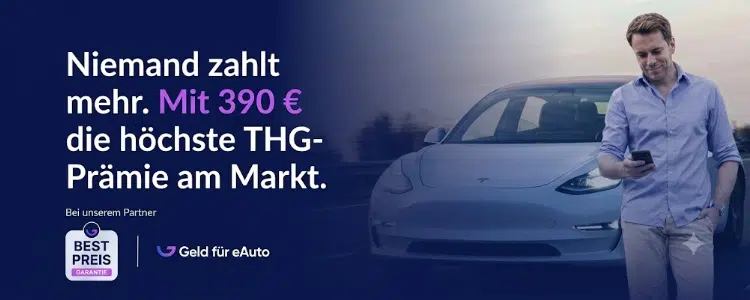 THG-Prämie von Geld für eAuto erhalten
