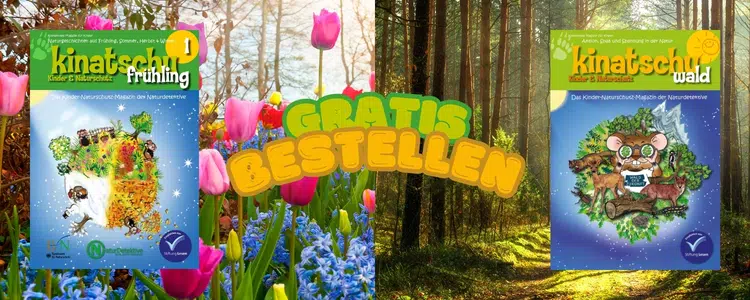 Kinatschu-Magazine Frühling und Wald gratis bestellen
