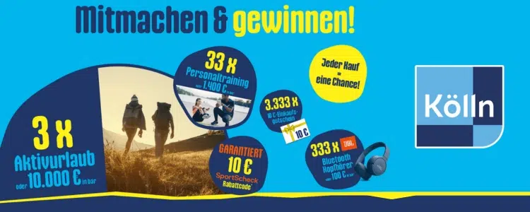 Kölln Gewinnspiel Aktivurlaub