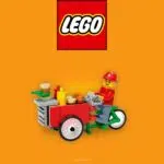 LEGO® Burger-Verkaufsfahrrad