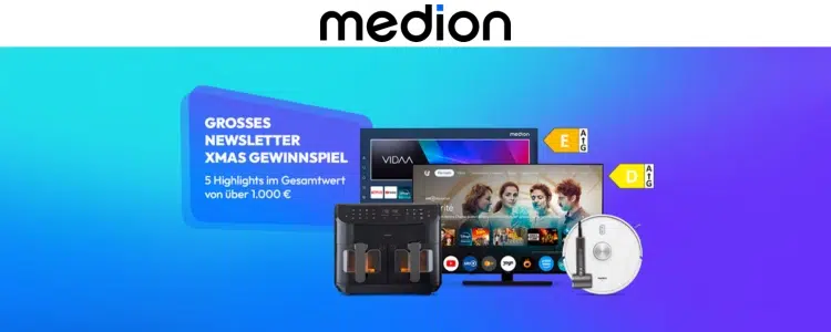 Medion Gewinnspiel Weihnachten 2025