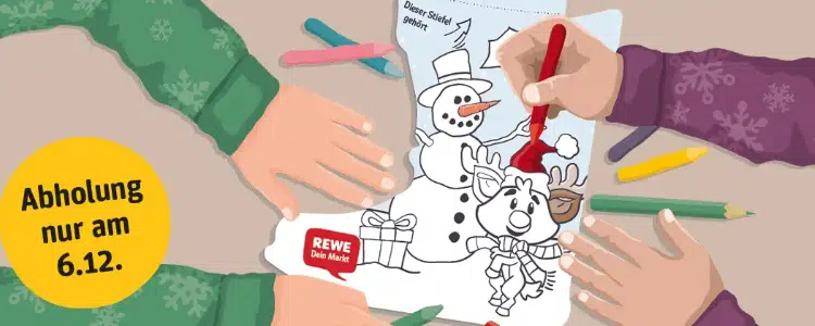 Nikolausstiefel-Aktion von REWE 2025