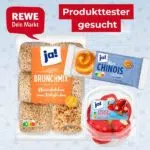 REWE Proukttester werden; Aufbackbrötchen; Kirschpraprika, Chinois