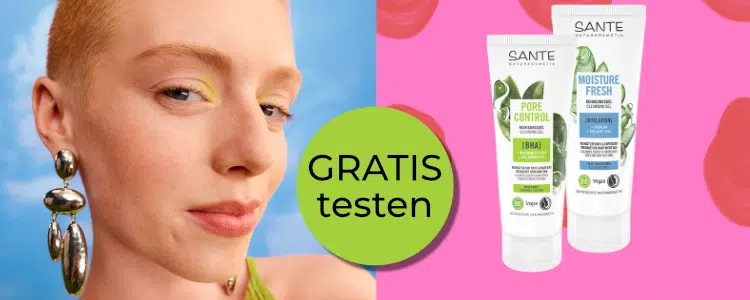 Gratis Reinigungsgel von Sante