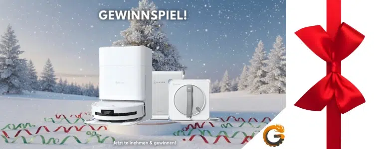 China-Gadgets Advents-Gewinnspiel Saug- und Fensterputz-Roboter