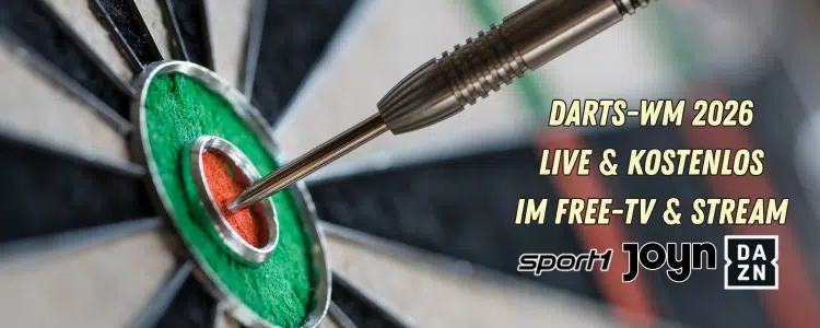 Darts-WM 2026 live & kostenlos im Free-TV & Stream