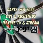 Darts-WM 2026 live & kostenlos im Free-TV & Stream