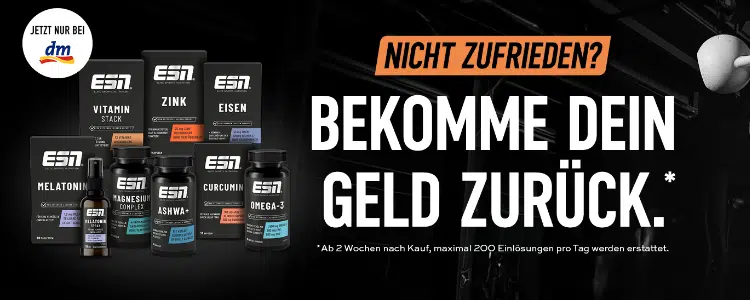 ESN Geld-zurück-Garantie