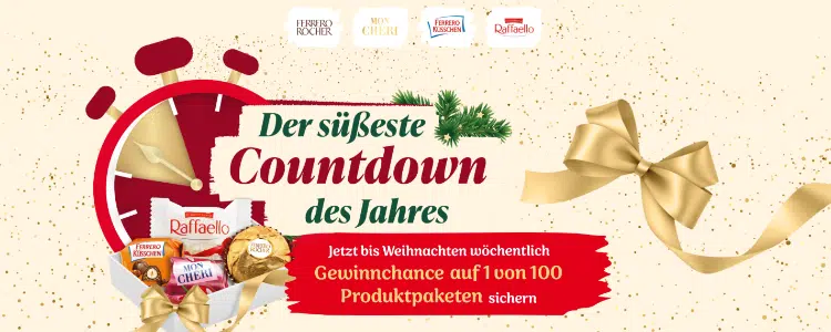 Produktpaket von Ferrero gewinnen