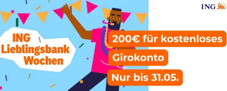 200 Euro fürs ING Girokonto
