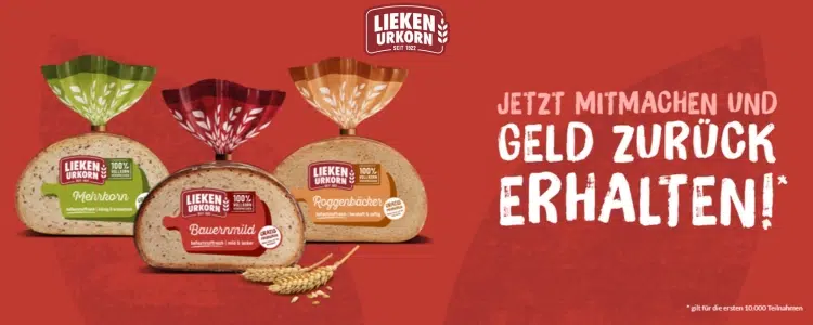 Lieken Urkorn gratis testen