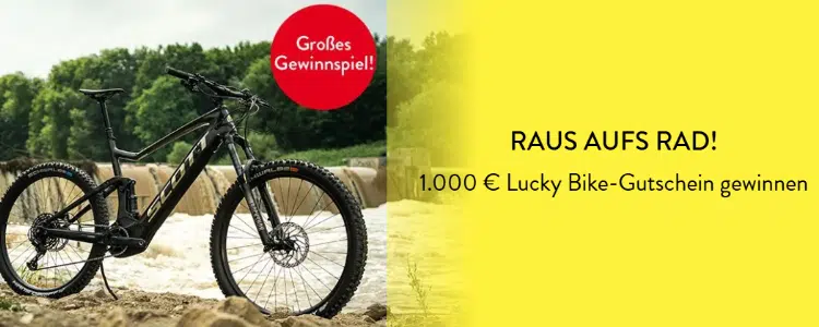 Lucky Bike Gutschein gewinnen